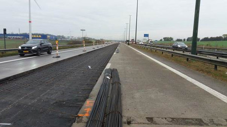 La Sofico a choisi l’été pour certains travaux afin d’impacter au minimum la circulation. (Photo: Sofico)