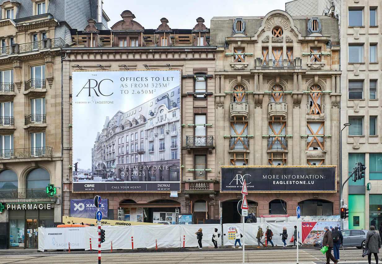 The Arc is currently under construction. (Photo: Andrés Lejona)