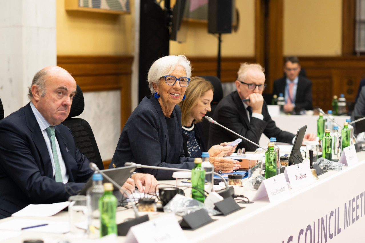 “Based on its current assessment, the governing council considers that the key ECB interest rates are at levels that, maintained for a sufficiently long duration, will make a substantial contribution to this goal,” said European Central Bank on Thursday, following its policy-setting meeting in Athens. Photo: European Central Bank