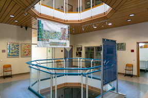 Une autre vue intérieure de l’école (Photo: Romain Gamba/Maison Moderne)