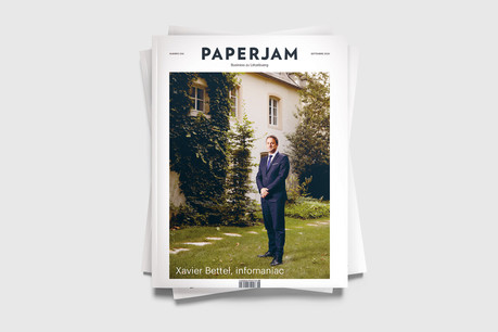 Xavier Bettel évoque son rapport à l’information et, plus largement, sa vision du paysage médiatique et le soutien que l’État entend déployer en faveur du pluralisme à l’heure du digital. (Photo: Maison Moderne)