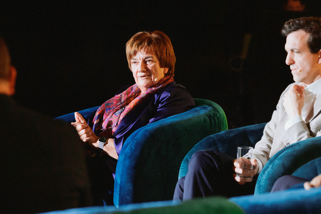 Michèle Detaille, with her transversal vision of the economy, reminded us of the need to be agile in the face of the multiple constraints affecting businesses. Julian Pierrot / Paperjam