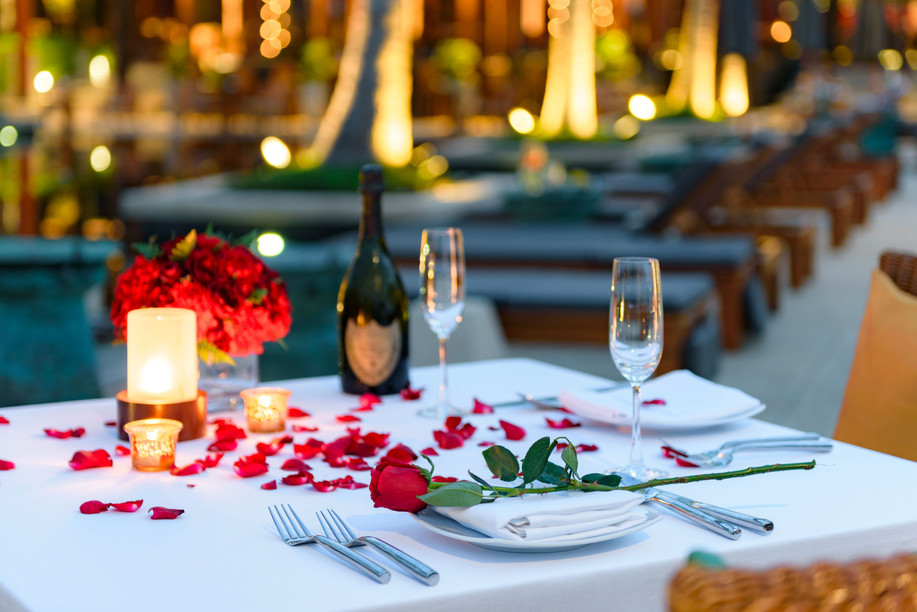 To make the most of Valentine’s Day, Foodzilla has selected a number of places that combine good food and a nice hotel. Photo: Shutterstock