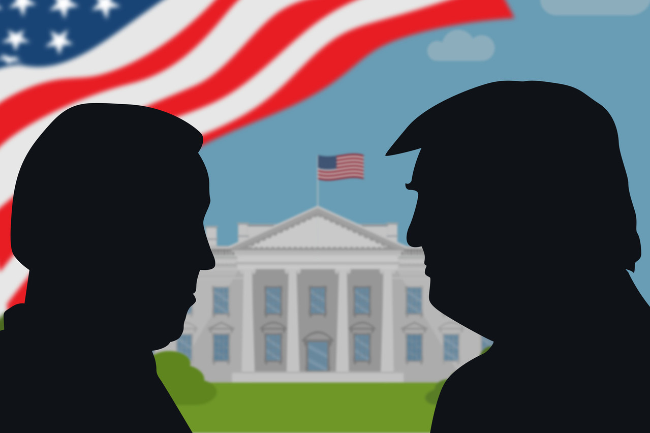 Biden ou Trump à la Maison Blanche? La réponse tombera mercredi matin, sans doute. (Photo: Shutterstock)