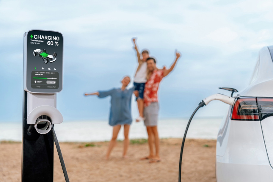 Recharging your car on the way to your holiday doesn’t have to be a nightmare. Photo: Shutterstock