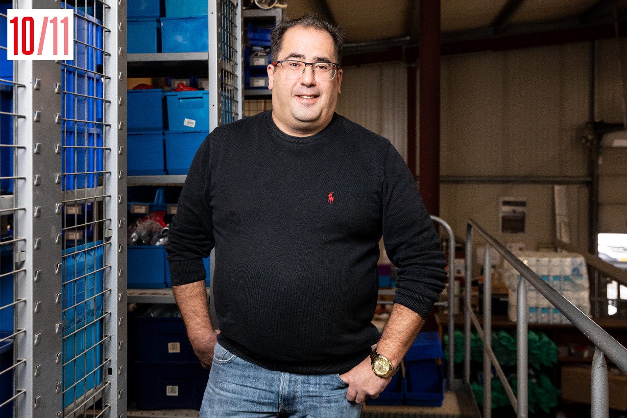 Antonio Pedrosa, Responsable du service électricité chez Reckinger Alfred S.A. (photo: Marie Russillo/Maison Moderne)