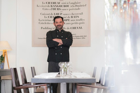 The chef of La Maison Lefèvre, David Formica. Maison Moderne