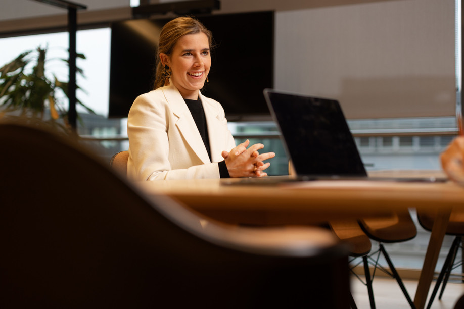 The justice minister Elisabeth Margue (CSV) wants to bring people together and find solutions that win consensus. Photo: Guy Wolff/Maison Moderne