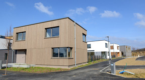 View of one of the show houses built in Elmen (Photo: Mediatheque Commune de Kehlen - Raymond Faber)