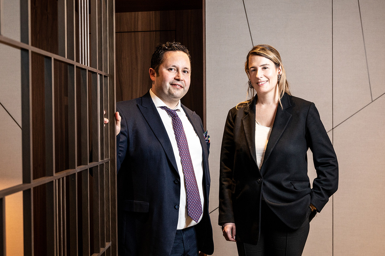 Dr. Stefan Staedter, Partner - Investment Management and Fiona de Watazzi, Partner - Investment Management at Arendt. Marie Russilo Maison Moderne