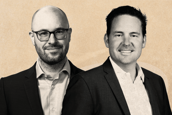 Joachim Cour & Yves Elvinger, partner at Elvinger Hoss Prussen (Photo: crossfire for Maison Moderne)