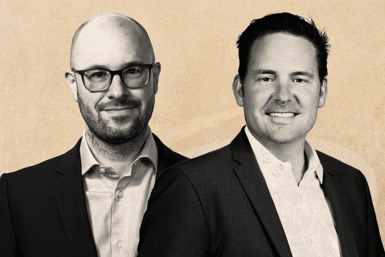 Joachim Cour & Yves Elvinger, partner at Elvinger Hoss Prussen (Photo: crossfire for Maison Moderne)