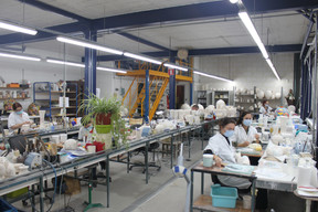  La Manufacture des Émaux de Longwy 1798 compte aujourd’hui presque 40 salariés. (Photo: Manufacture des Émaux  de Longwy 1798) 