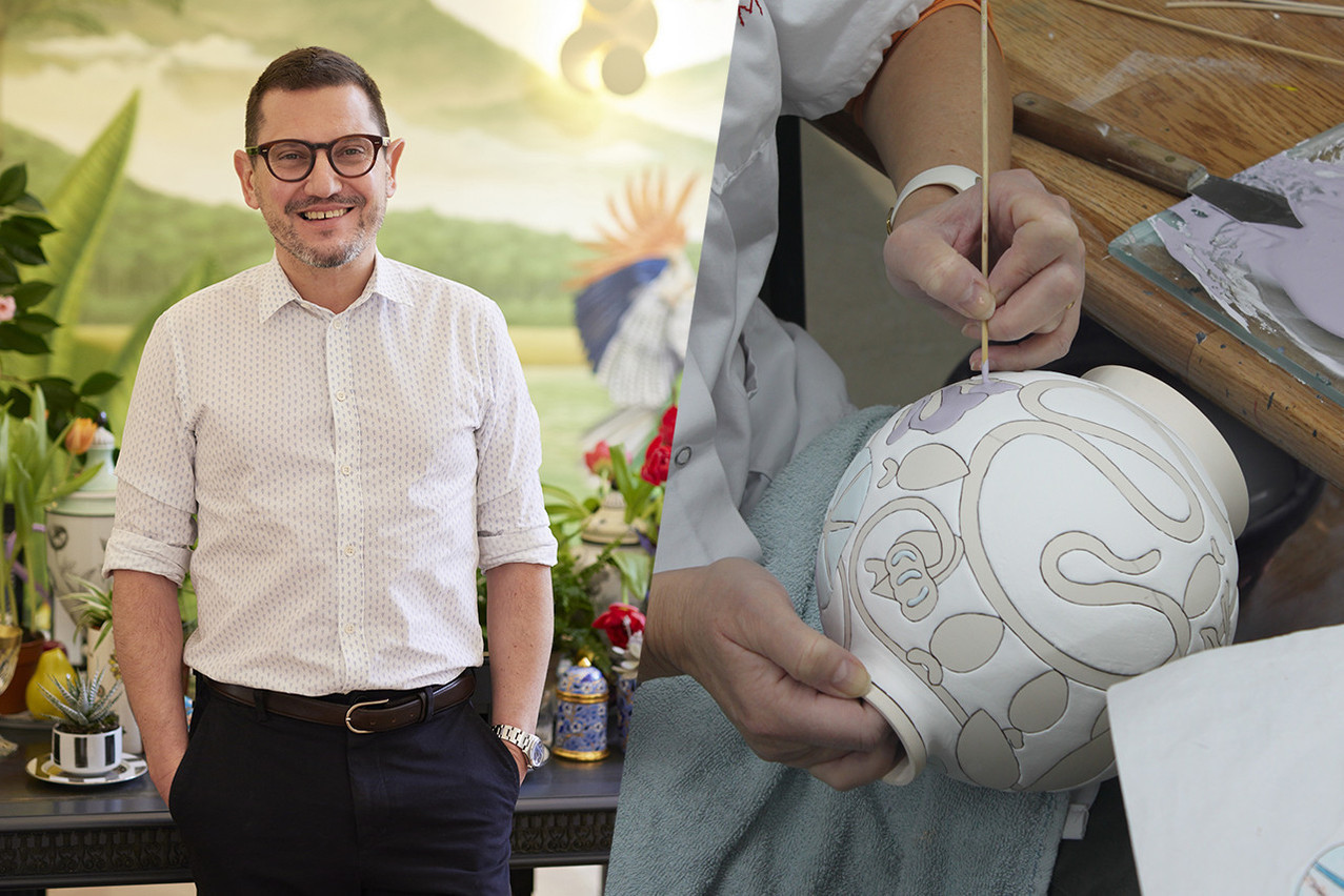 Martin Pietri est à la tête du groupe Emblem et depuis 2015, de la Manufacture des Émaux de Longwy 1798. (Photo: Emaux de Longwy)