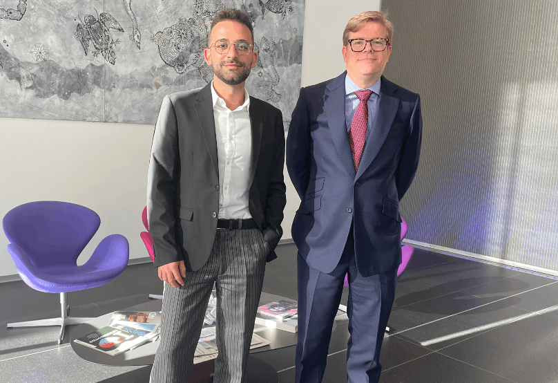 Jeanclaude Lacatena (Associate) & Henri Dupong (Partner) at Loyens & Loeff (Photo: Loyens & Loeff)