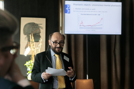 Professeur Richard Taffler (Warwick Business School). (Photo: Matic Zorman)