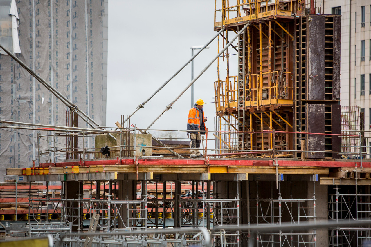 La croissance de l'emploi a ralenti à 0,8 % par an en juin 2024, son taux le plus bas depuis la crise financière de 2009, avec des baisses significatives dans le secteur de la construction et le secteur financier, a indiqué le bureau des statistiques Statec, dans son dernier «Conjoncture flash». (Photo: Maison Moderne)