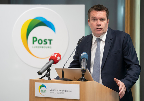 Si le bilan 2021 est «solide», «en ligne avec nos attentes», le directeur général de Post, Claude Strasser, a évoqué un nouveau record d’investissement dans le déploiement de la fibre optique et de la 5G, à plus de 150 millions d’euros. (Photo: Post / Anthony Dehez)