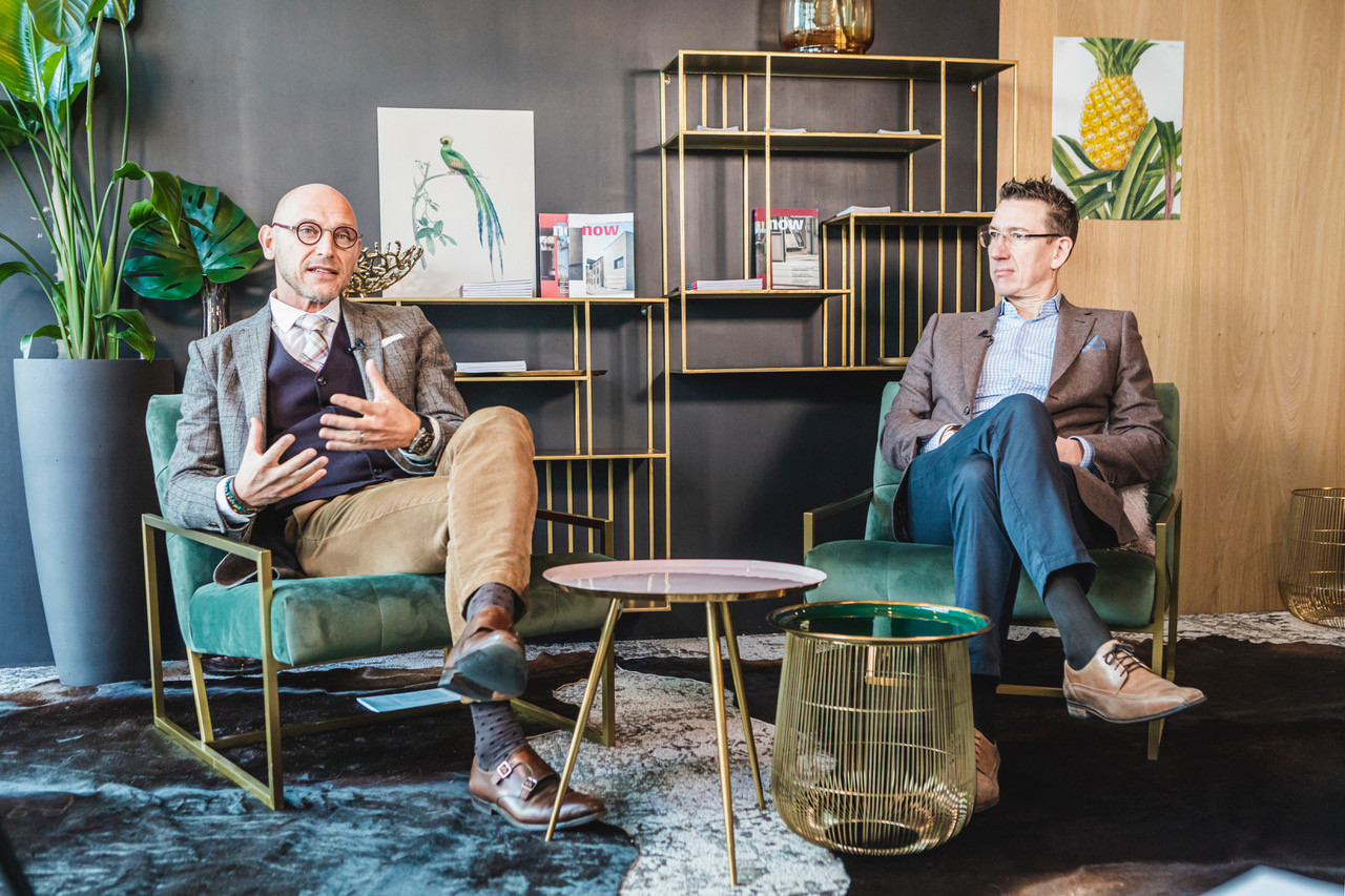 Vincent Bechet, Partner & Managing Director, et Marc Baertz, Partner & Head of valuation, INOWAI. (Photo: Julian Pierrot / Maison Moderne Publishing SA)