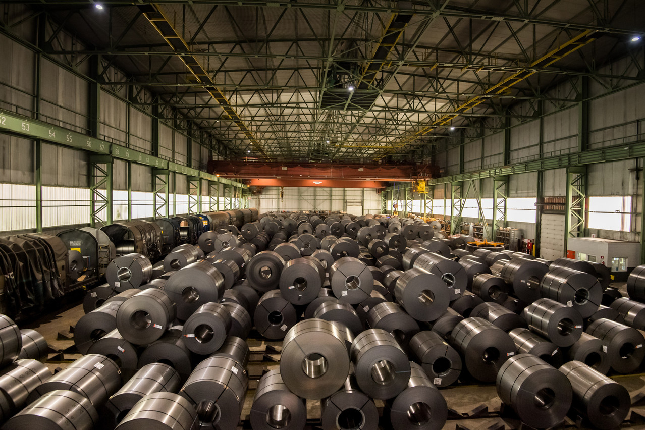 Faute d’approvisionnement suffisant, le site de Liberty Steel à Dudelange tourne avec seulement 25 à 45% de ses effectifs. (Photo: Nader Ghavami/Maison Moderne)