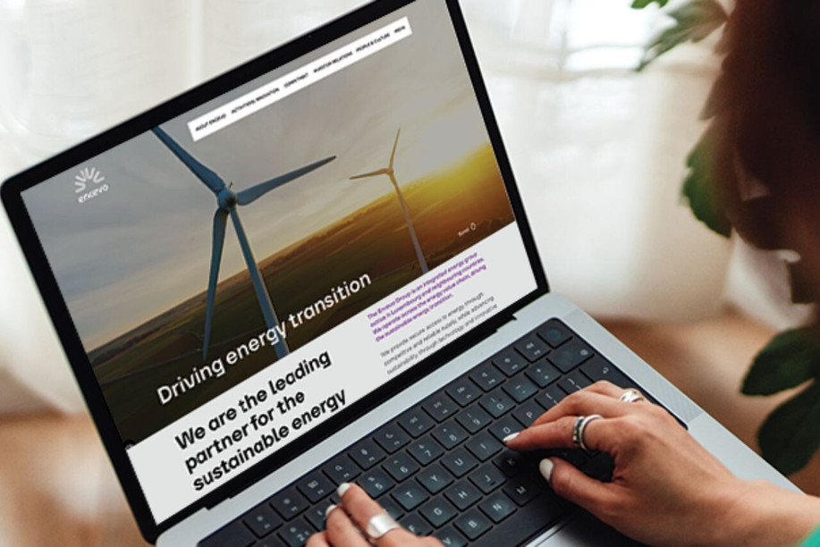 Encevo unveils its new corporate website, designed in collaboration with Vanksen, offering a clearer and more intuitive user experience. (Photo: Vanksen)