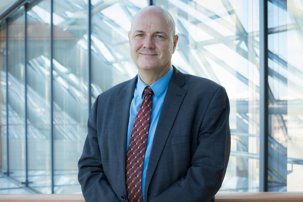 Patrick Klaedtke nous informe sur la situation du télétravail à la BEI, où il est head of corporate services. (Photo: BEI)