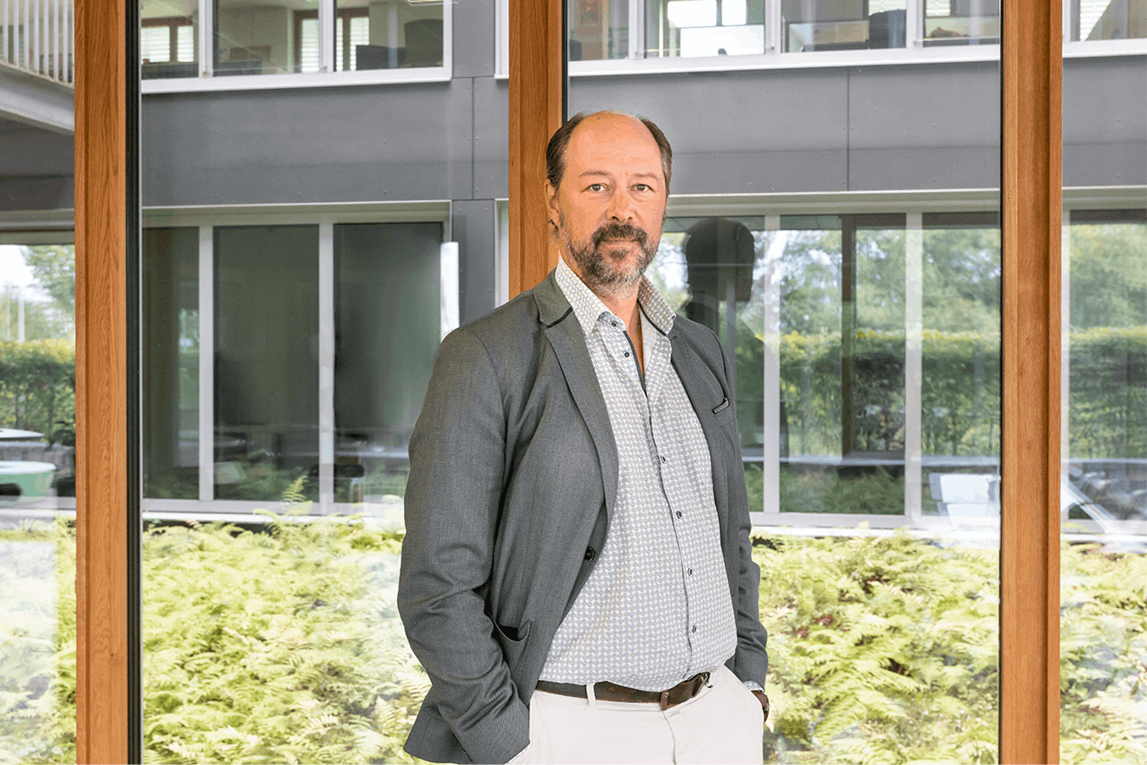 Hugues Langlet, CEO d’Editus. Maison moderne