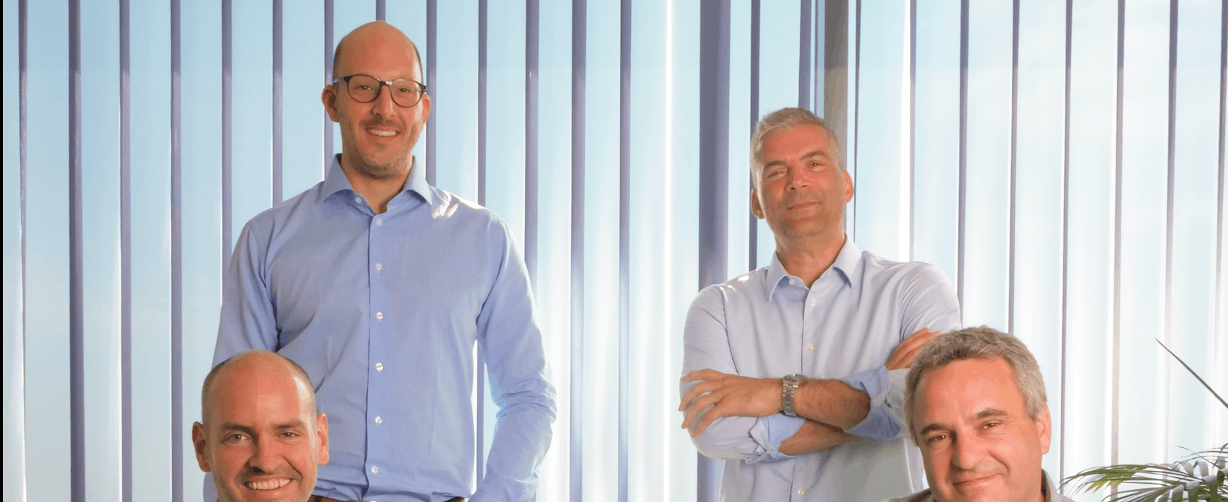Après trois ans de réflexion et un an de développement, Raoul Mulheims, Georges Berscheid, Jonathan Prince et Didier Spick apportent une solution à un problème auquel peu d’acteurs auraient pu s’attaquer. (Photo: Finologee)
