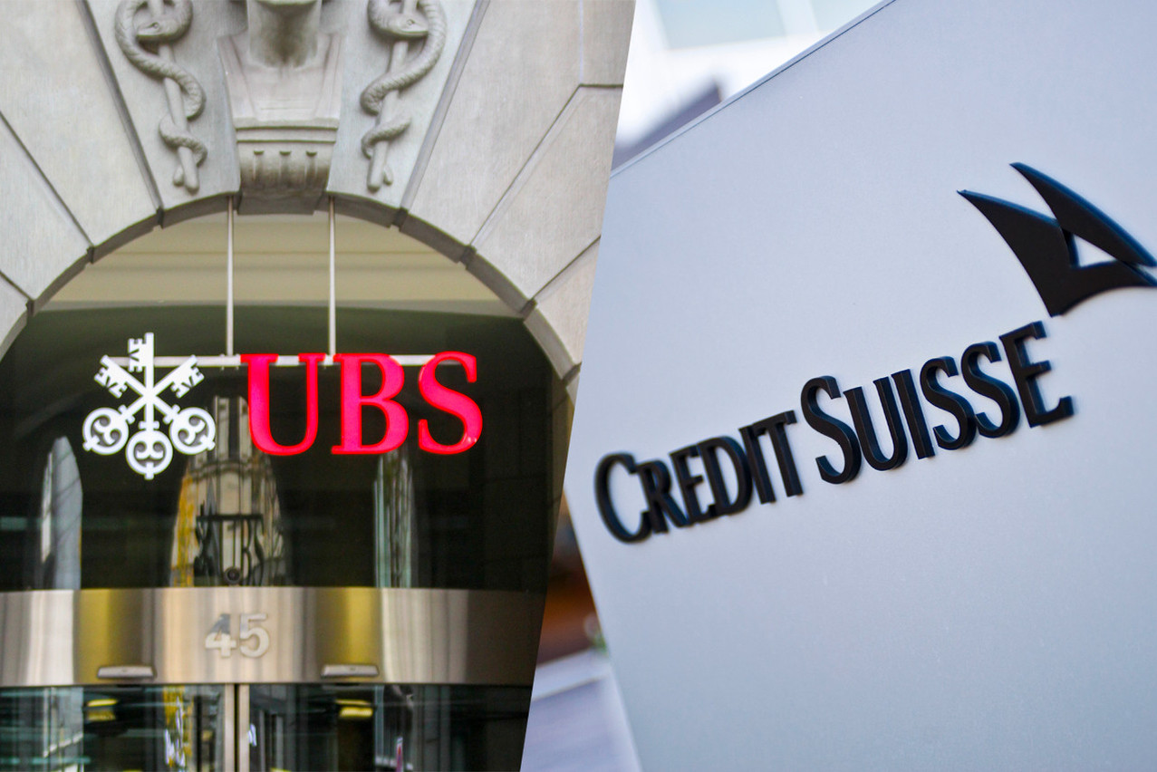 Les circonstances de l’opération de sauvetage de Credit Suisse par UBS décidée en urgence vont faire l’objet de plusieurs enquêtes. (Photos: Shutterstock. Photomontage: Maison Moderne)