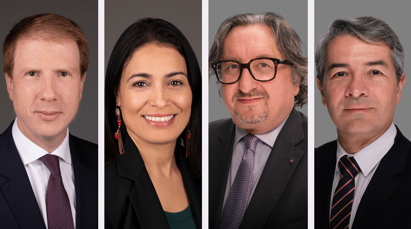 L'équipe de Management de FINEGAN à Luxembourg. Finegan