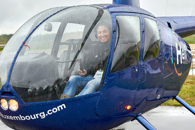 Barbara Agostino rêvait de piloter un hélicoptère depuis l’adolescence.  (Photo: Andrés Lejona/Maison Moderne)