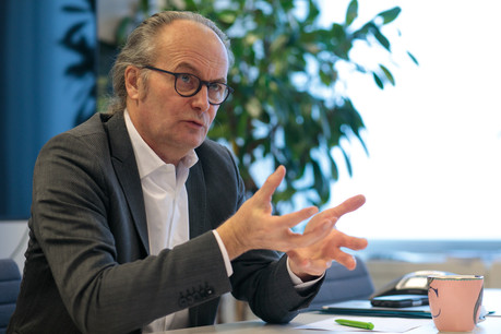 Selon Claude Turmes, «le Luxembourg a déjà la production électrique du monde décarbonisé». (Photo: Matic Zorman / Maison Moderne)