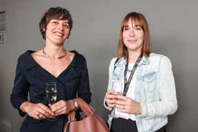 Amandine Plaisin (BIL) et Julie Tempesta (Smart Média & Digital). (Photo: Marie Russillo/Maison Moderne)