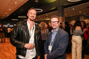 Kristian Horsburgh et Johnny Rebels (Luxinnovation). (Photo: Marie Russillo/Maison Moderne)