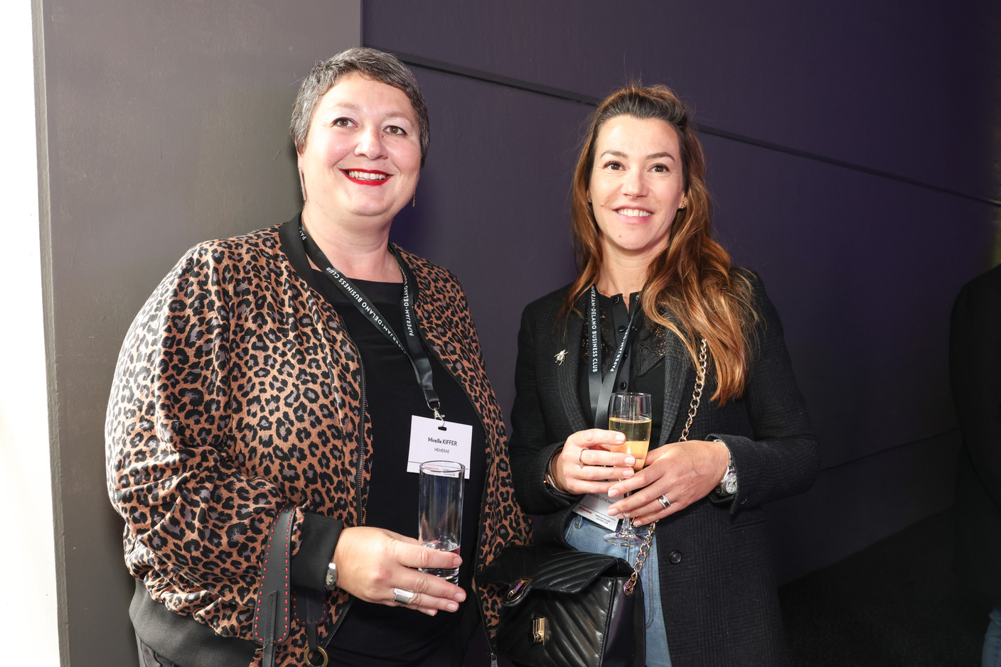 Mireillle Kiffer (Hemerae) et Laurence Claude (Wonder Exécutive Image). (Photo: Marie Russillo/Maison Moderne)