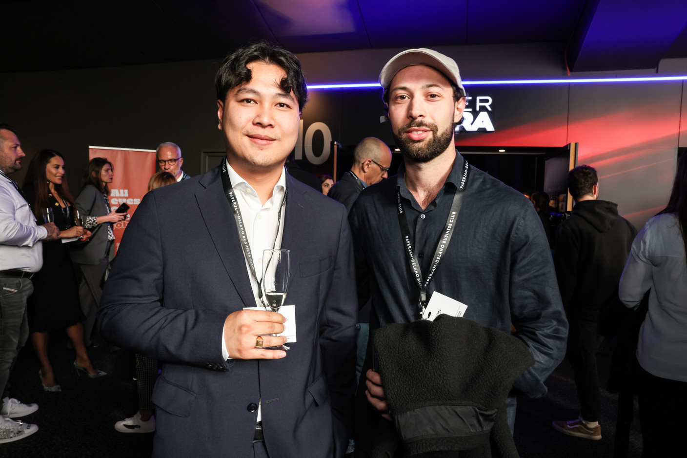 Jean Gabriel Greco (Spear) et Ugo Baldin (Weel). (Photo: Marie Russillo/Maison Moderne)