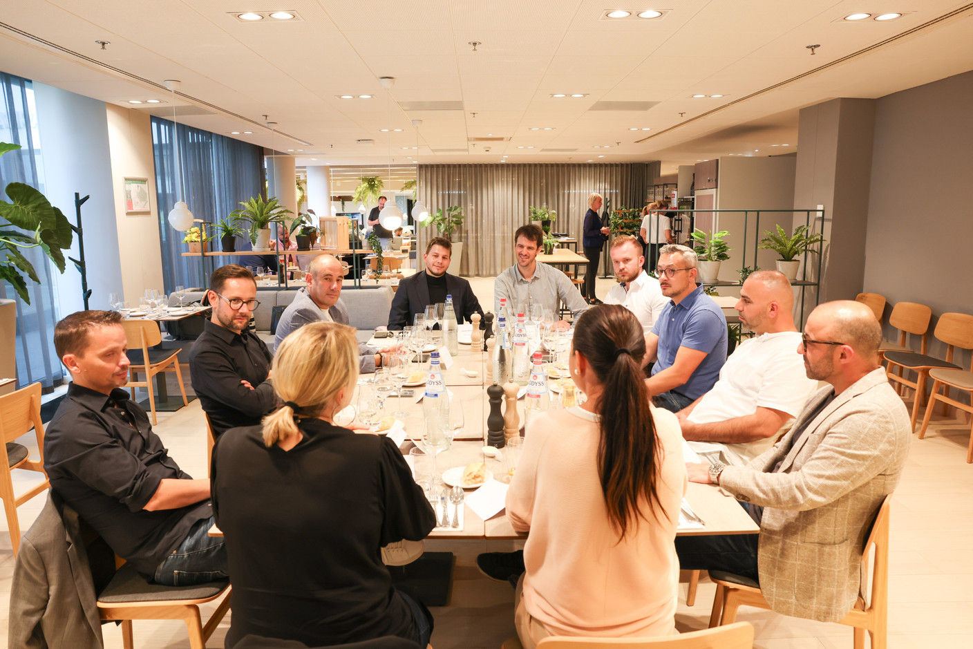 The Paperjam Club organised a Thank-God-It’s-Friday: Under 50 Lunch at the Technopolis restaurant on 20 September 2024. Photo: Marie Russillo