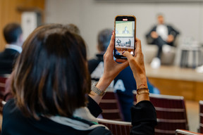 The monthly Paperjam Together initiative, led by the Paperjam Club, brought together SME leaders and entrepreneurs on Thursday, 23 April for a morning of high-value exchanges. Photo: Julian Pierrot / Paperjam