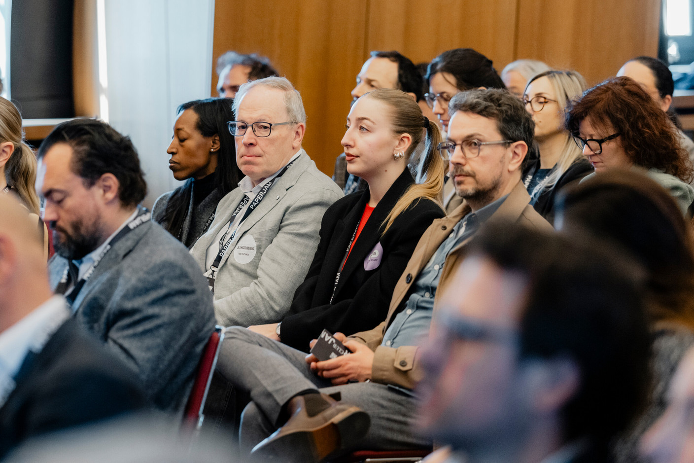 The monthly Paperjam Together initiative, led by the Paperjam Club, brought together SME leaders and entrepreneurs on Thursday, 23 April for a morning of high-value exchanges. Photo: Julian Pierrot / Paperjam