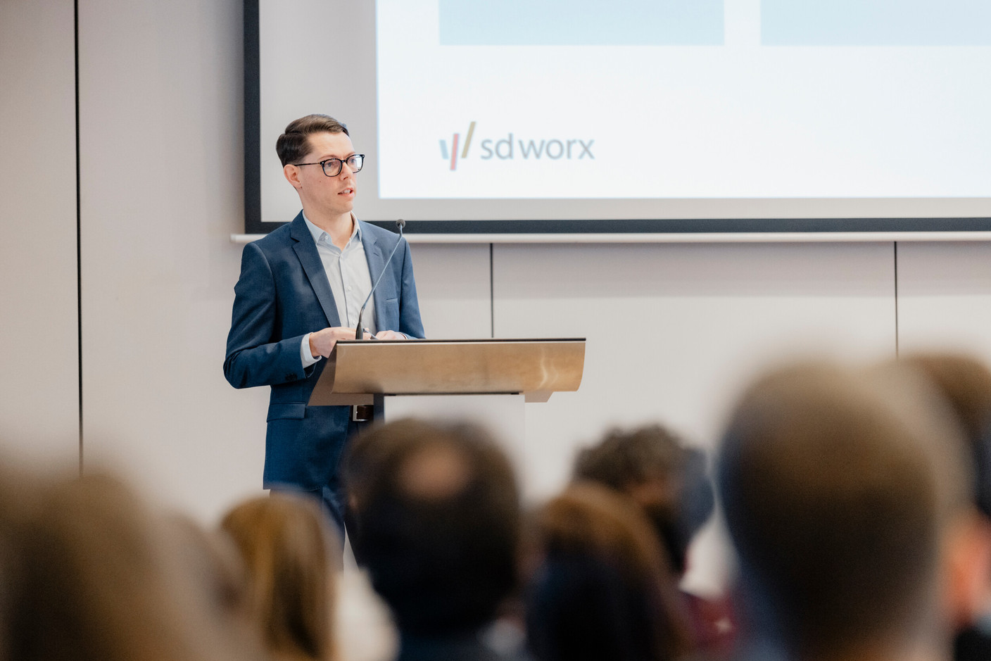 David Madelaine (SD Worx). Photo: Julian Pierrot / Paperjam