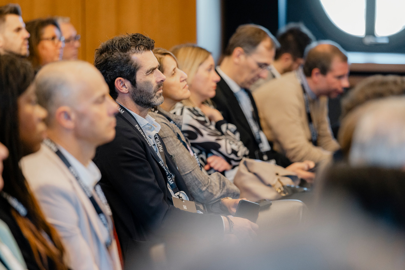 The monthly Paperjam Together initiative, led by the Paperjam Club, brought together SME leaders and entrepreneurs on Thursday, 23 April for a morning of high-value exchanges. Photo: Julian Pierrot / Paperjam