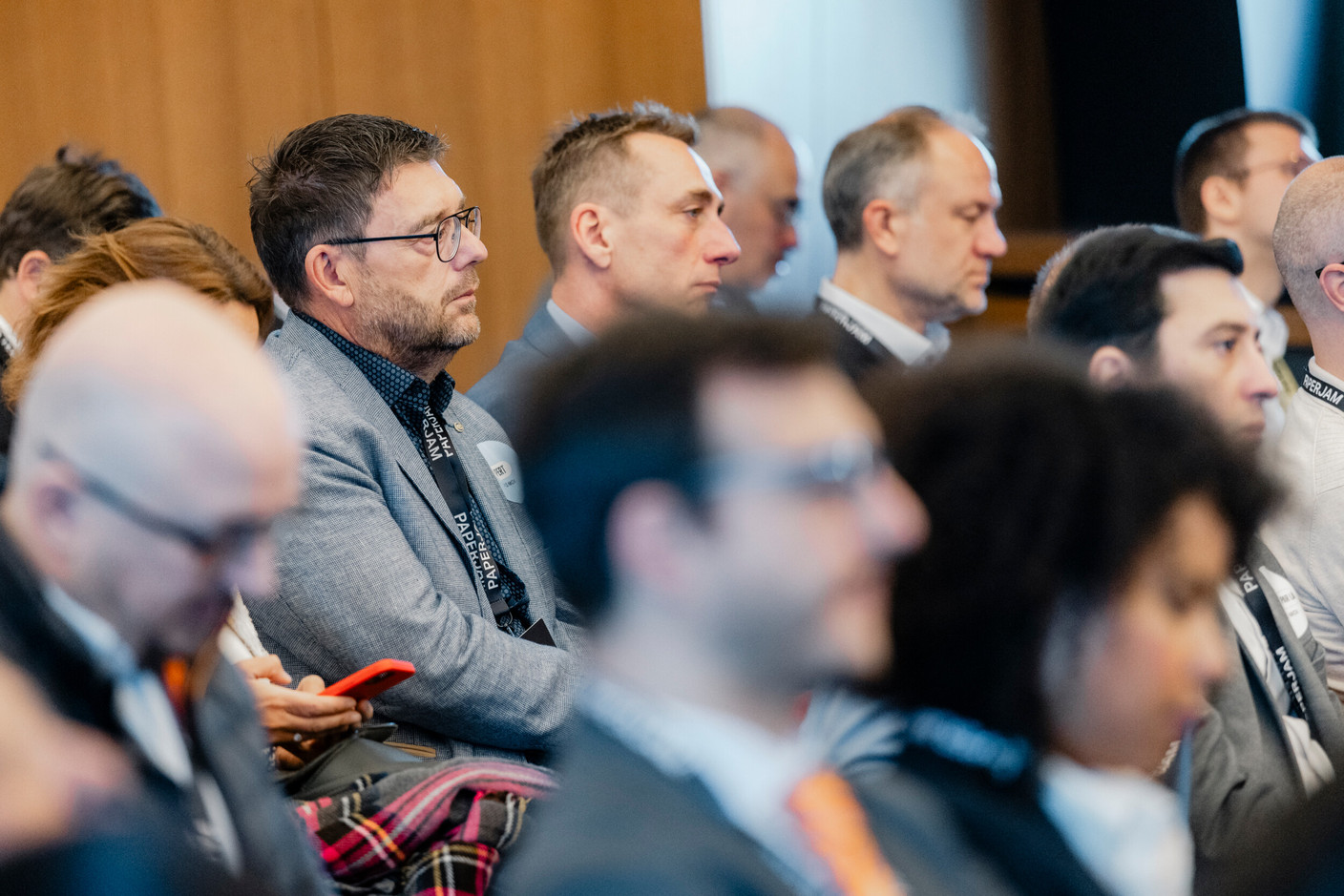 The monthly Paperjam Together initiative, led by the Paperjam Club, brought together SME leaders and entrepreneurs on Thursday, 23 April for a morning of high-value exchanges. Photo: Julian Pierrot / Paperjam