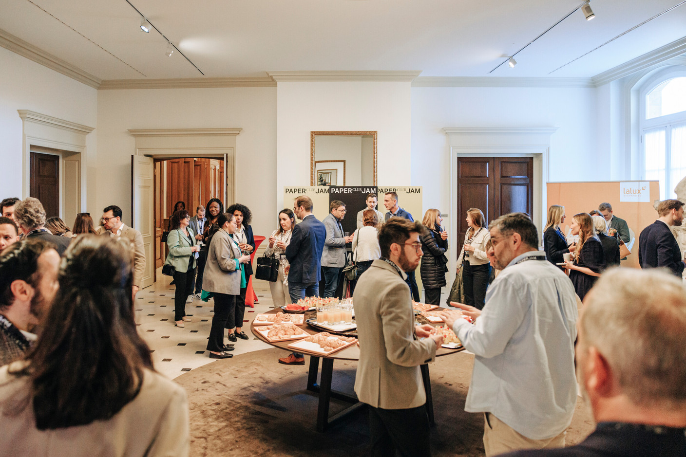 The monthly Paperjam Together initiative, led by the Paperjam Club, brought together SME leaders and entrepreneurs on Thursday, 23 April for a morning of high-value exchanges. Photo: Julian Pierrot / Paperjam
