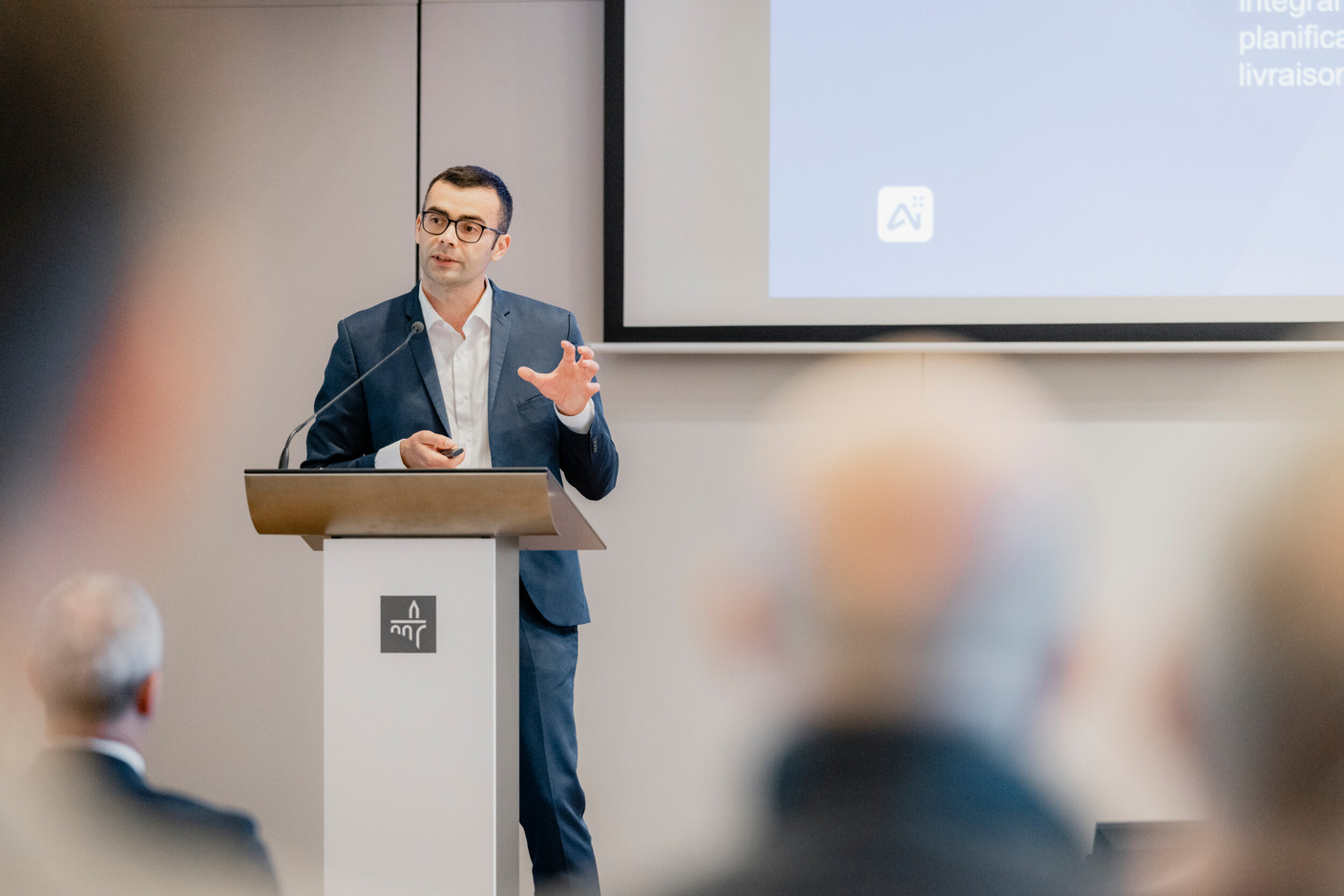 Paul Rigaux (Luxembourg AI Factory). Photo: Julian Pierrot / Paperjam