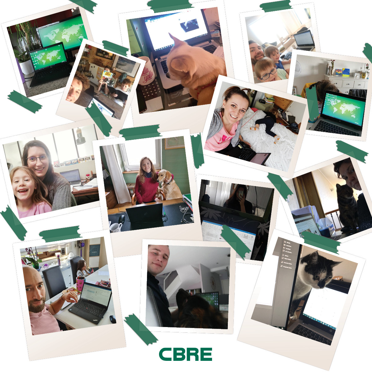 CBRE Luxembourg est aussi en mode #StayHome #StaySafe. (Photo: CBRE Luxembourg)