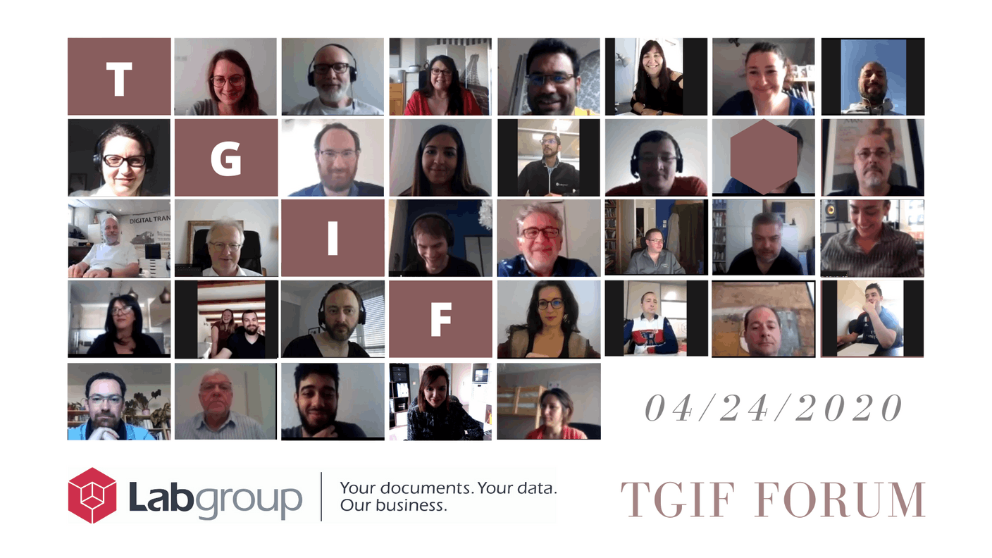 L’équipe de Labgroup lors d’une réunion #TGIF. (Photo: Labgroup)