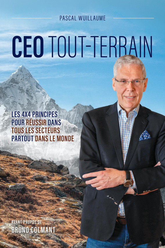 Couverture de l’ouvrage «CEO tout terrain». Livre de Pascal Wuillaume