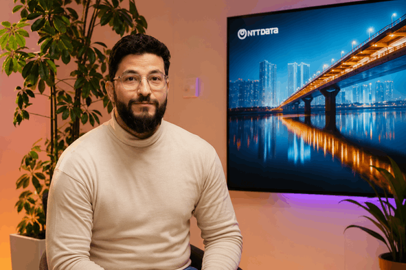 Idris, ingénieur logiciel (Photo: NTT Data)