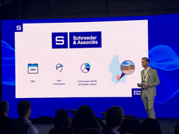 Sven Lamberty: servir la digitalisation, avec le facteur humain derrière l’intelligence artificielle… Et intégrer une pensée différente sur tout l’environnement de production.  © Schroeder&Associés