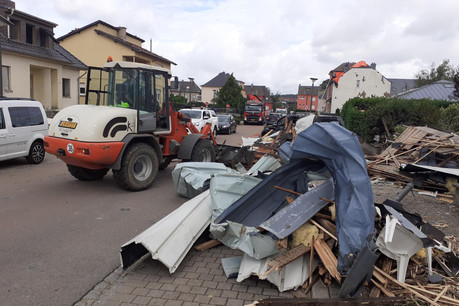 Le nombre de demandes d’intervention suite à la tornade de ce vendredi 9 août a «sensiblement augmenté» dans la journée de dimanche, selon le gouvernement. (Photo: Paperjam)
